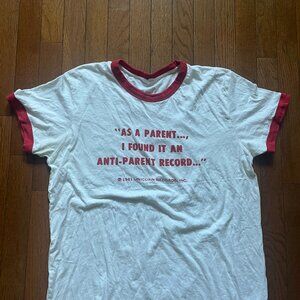 Anti-Parent Record Men's Tee Ringer Tee